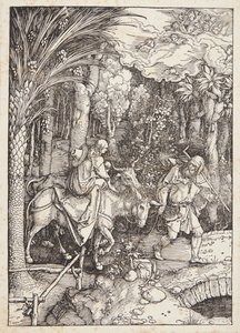 Útěk do Egypta od Albrecht Dürer