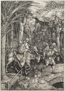 Útěk do Egypta od Albrecht Dürer