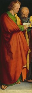 Čtyři apoštolové, svatí Jan a Petr od Albrecht Dürer