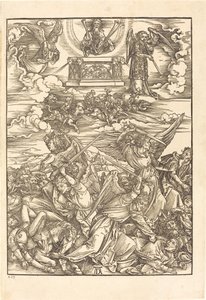 Čtyři andělé pomsty od Albrecht Dürer