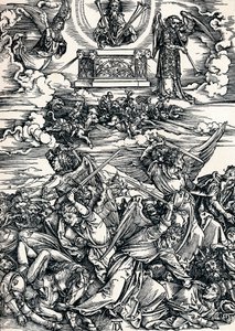 The Four Avenging Angels, 1498 1906 od Albrecht Dürer