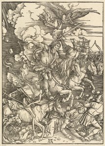 Čtyři jezdci od Albrecht Dürer