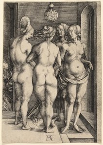 Čtyři nahé ženy od Albrecht Dürer