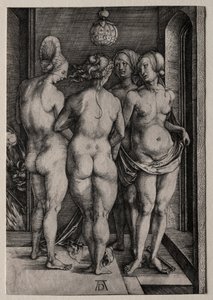 Čtyři čarodějnice (Čtyři nahé ženy) od Albrecht Dürer