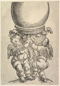 Spodní blok Velkého sloupu, 1517. od Albrecht Dürer