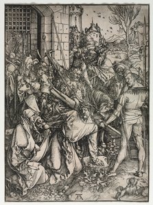 Velké utrpení: Kristus nesoucí kříž. od Albrecht Dürer