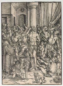 Velká vášeň: Bičování. od Albrecht Dürer
