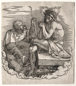 Velká vášeň: Titulní strana - Kristus, muž bolesti od Albrecht Dürer