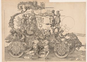 Velký triumfální vůz císaře Maxmiliána, 1523. od Albrecht Dürer