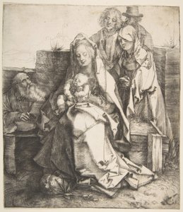 Svatá rodina, 1512-13. od Albrecht Dürer