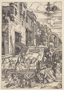 Svatá rodina v Egyptě od Albrecht Dürer