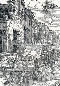Svatá rodina v Egyptě, c1501-1502, 1906 od Albrecht Dürer