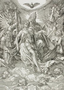 Nejsvětější Trojice od Albrecht Dürer