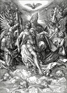 Nejsvětější Trojice, 1511 od Albrecht Dürer