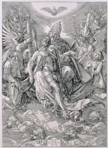 Nejsvětější Trojice, hospoda. 1511 od Albrecht Dürer