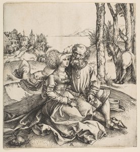 The Ill-Assorted Couple, ca. 1495. od Albrecht Dürer