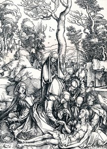 Oplakávání pro Krista, 1498 1906 od Albrecht Dürer