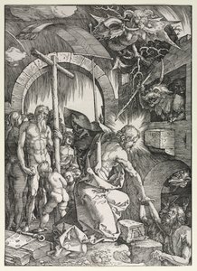 Velká vášeň: Kristus sestupující do limba od Albrecht Dürer