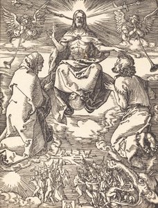 Poslední soud, pravděpodobně c. 15091510. od Albrecht Dürer