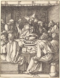 Poslední večeře od Albrecht Dürer