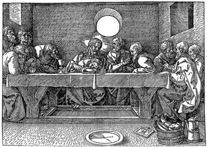 Poslední večeře, 1523, 1936 od Albrecht Dürer