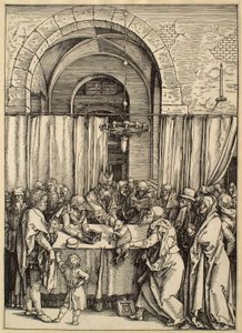Život Panny Marie: Jáchymova oběť odmítnuta od Albrecht Dürer