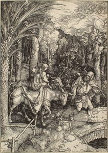 Život Panny Marie: Útěk do Egypta od Albrecht Dürer
