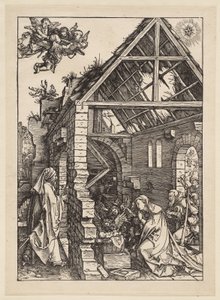 Život Panny Marie: Narození Krista od Albrecht Dürer