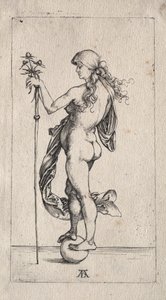 The Little Fortune, c. 1497. od Albrecht Dürer