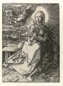 Madona korunovaná andělem, 1520 od Albrecht Dürer