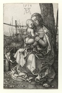 Madona sedící u stromu, 1513 od Albrecht Dürer