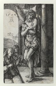 Muž smutku, 1509 od Albrecht Dürer