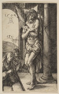 Muž bolesti, z Utrpení, 1509. od Albrecht Dürer