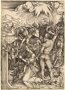Umučení svaté Kateřiny od Albrecht Dürer