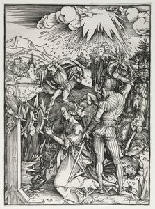 Umučení svaté Kateřiny Alexandrijské, c. 1497. od Albrecht Dürer