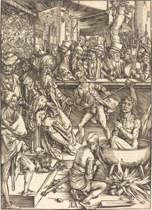 Umučení svatého Jana od Albrecht Dürer