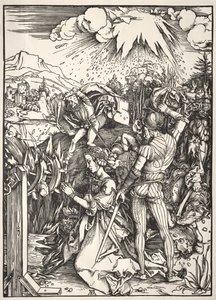 Umučení svaté Kateřiny od Albrecht Dürer