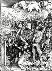 Umučení svaté Kateřiny od Albrecht Dürer