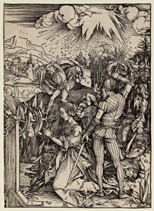 Umučení svaté Kateřiny Alexandrijské od Albrecht Dürer