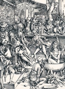 Umučení svatého Jana, 1498 1906 od Albrecht Dürer