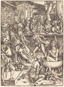 Umučení svatého Jana Evangelisty od Albrecht Dürer