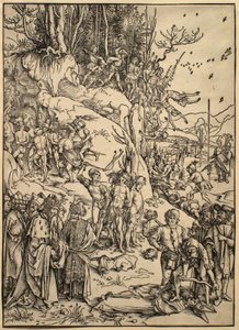 Mučednictví deseti tisíc od Albrecht Dürer