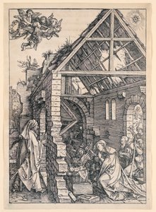 Narození Páně ze série Život Panny od Albrecht Dürer