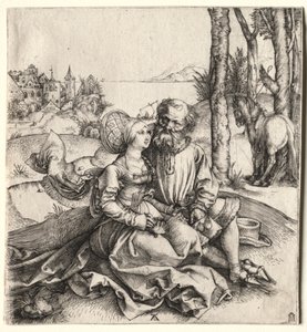 Nabídka lásky (nebo špatně roztříděný pár) od Albrecht Dürer