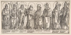 Svatí patroni Rakouska, 1515-17. od Albrecht Dürer