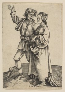 Rolník a jeho žena, ca. 1497. od Albrecht Dürer