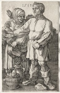 Rolníci na trhu, 1519. od Albrecht Dürer