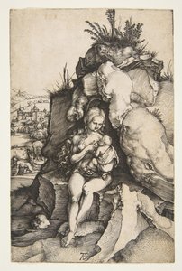 Pokání svatého Jana Zlatoústého, ca. 1496. od Albrecht Dürer