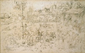 The Pleasures of the World, počátek 16. století od Albrecht Dürer