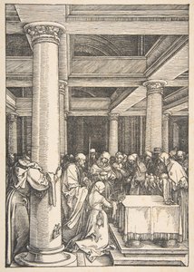 Prezentace v chrámu, od The Life of the Virgin, ca. 1505. od Albrecht Dürer